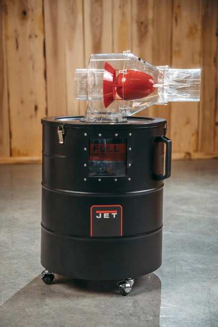 Jet, Cyclonic Separator and Bin