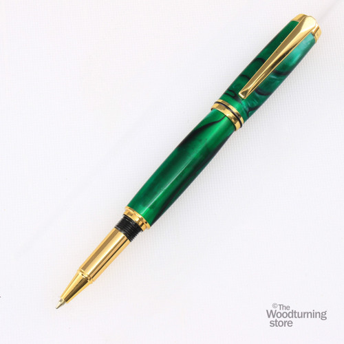 Legacy, Upgraded Junior Gentleman Pen Kit, Gold, 6 Pack