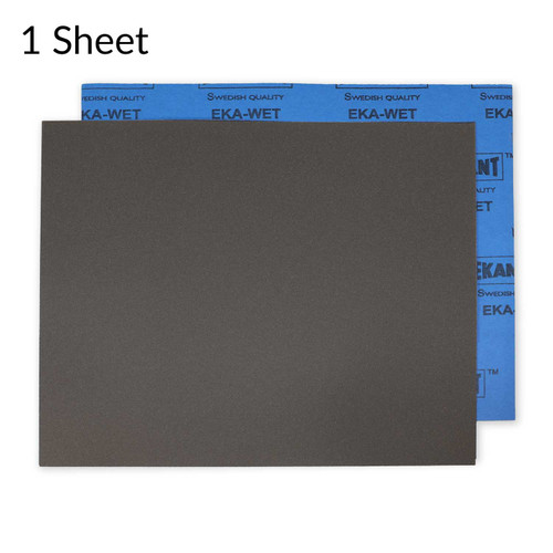 Hurricane SC Wet-Dry, 9" x 11" Silicon Carbide Paper, 1 Sheet, Choose from 60 - 5000 Grit