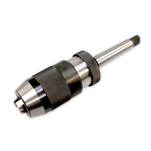 Hurricane, 5/8" (16mm) Keyless Drill Chuck with JT6 Taper and JT6 to #2 MT Adapter