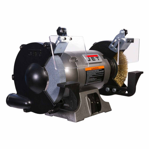 JET, JT9-577128 JBG-8W, 8" Shop Bench Grinder with Wire Wheel