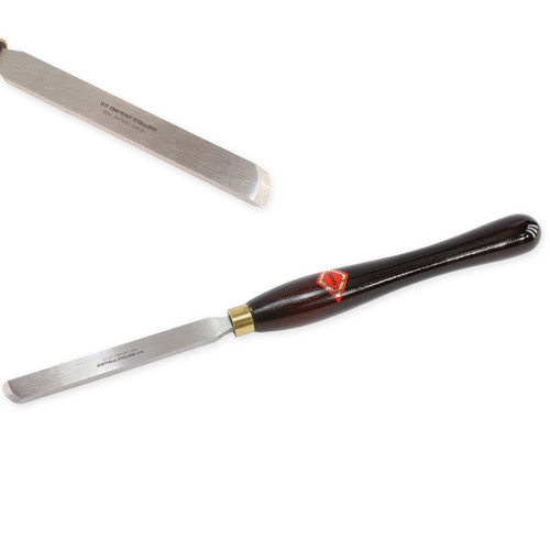 Henry Taylor Diamic, HS69, 3/4" x 1/4" Richard Raffan No. 16 Raffan Skew Chisel with 10" Handle