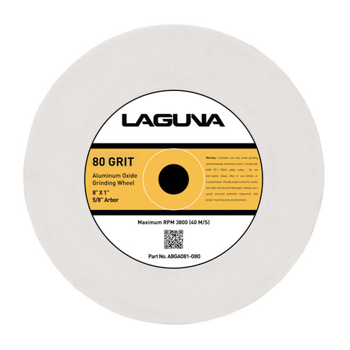 Laguna, 80 Grit Aluminum Oxide Wheel For G8 Bench Grinder