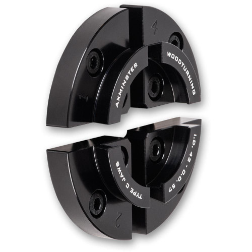 Axminster Woodturning, Dovetail Jaws Type C for the GK88 Discovery Chuck