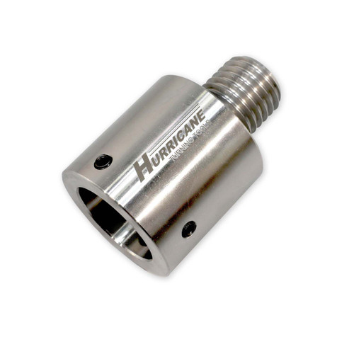 Hurricane, Headstock Spindle Adapter, Converts M33 x 3.5mm Spindle to 1" x 8 TPI, B STOCK