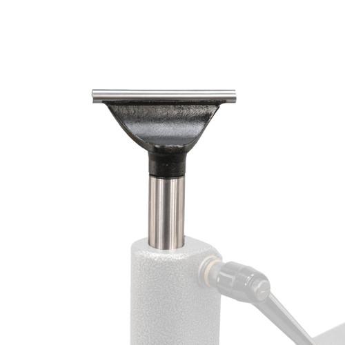 Hurricane, 4" Heavy Duty Round Bar Straight Tool Rest With M10X1.5 Thread, A STOCK