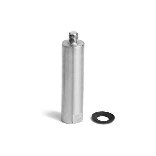 Hurricane, Stem For Wood Lathe Tool Rest System, 4" Total Length, Included Thread Diameter 1" with M10X1.5 Thread, A STOCK