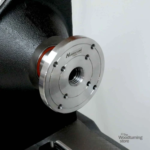 Hurricane, 4" Steel Faceplate, Series 2, 1" x 8 TPI, A STOCK
