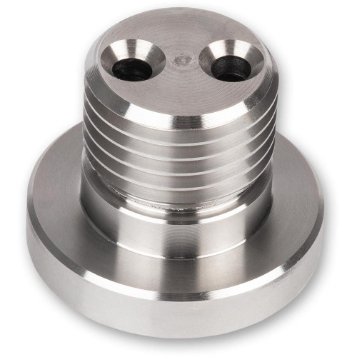 Axminster Woodturning Chuck Wall Mount | Hub, 1" x 8 tpi