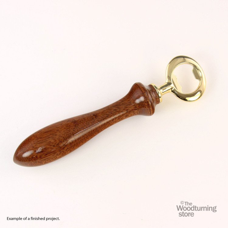 Legacy Bottle Opener Kit Gold The Woodturning Store