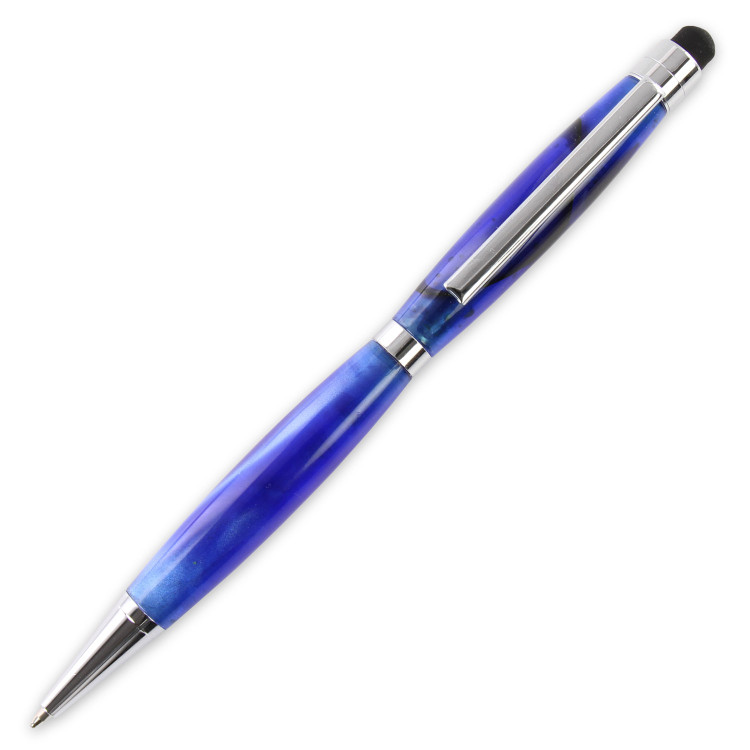 Legacy, Slimline Touch Stylus Pen Kit, Chrome The Woodturning Store