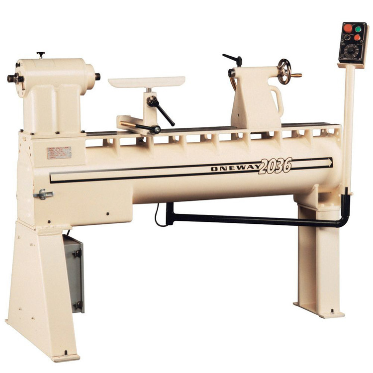 Oneway, 2036 Lathe, 2 HP Motor - The Woodturning Store