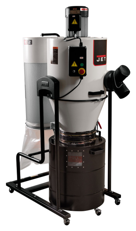 Jet, JCDC-2 Cyclone Dust Collector, 2HP, 1PH, 230V - The