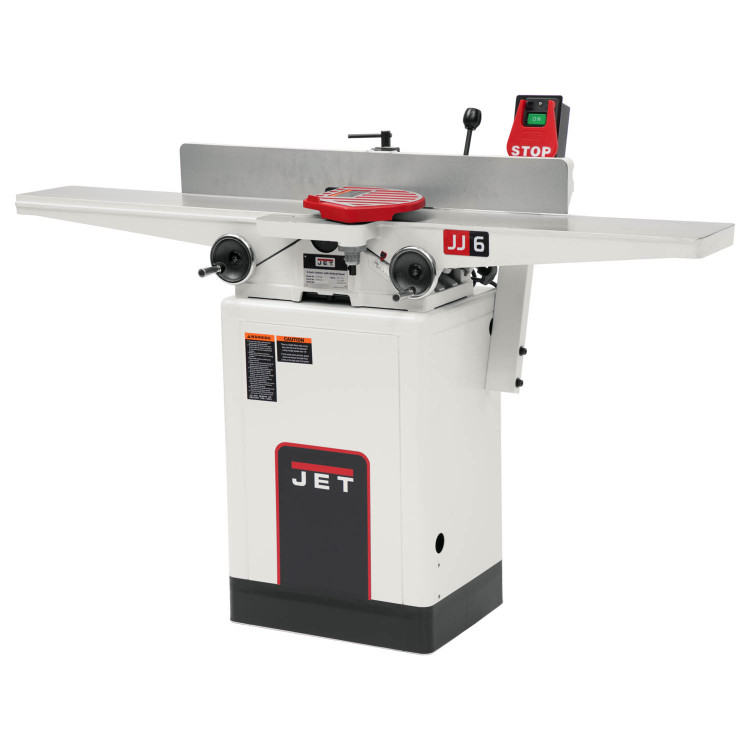 Jet, JJ6HHDX, 6" Deluxe Jointer, 1HP, 1PH, 115/230V, Helical Head
