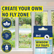 B&G Window Fly Trap Clear 30-pack non-toxic, pesticide-free