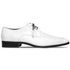  Marco di Milano Men's White Caiman Lizard Derby Shoes Merida 