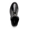  Mauri Men's Black Croco Logo Casual Hiker Boot Renegade 3271 