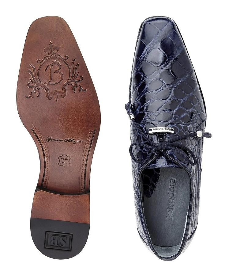 Belvedere Shoes Bruno in Navy