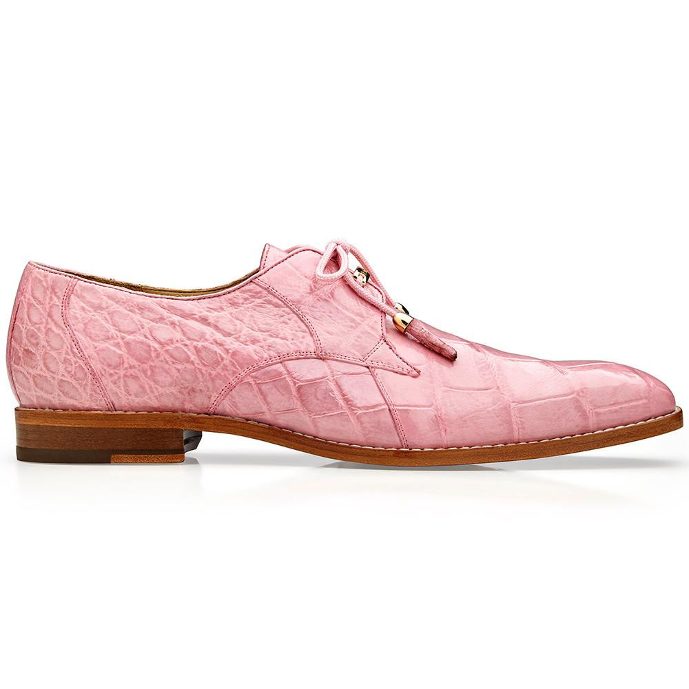 White Pink Wingtip Shoes Pink And Silver Round Toe Wingtip Lace Up
