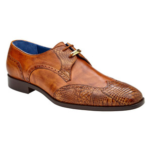 Belvedere Men's Alligator Wingtip Shoes Peanut Tan Antonio Belvedere Men's Alligator Wingtip Shoes Peanut Tan Antonio