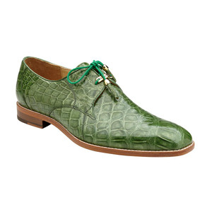 Belvedere Mens Alligator Wingtip Dress Shoes Green Lago Belvedere Mens Alligator Wingtip Dress Shoes Green Lago