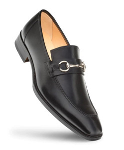 Mezlan Loafers Mens Black Ornament Calfskin Loafer E20482 Mezlan Loafers Mens Black Ornament Calfskin Loafer E20482