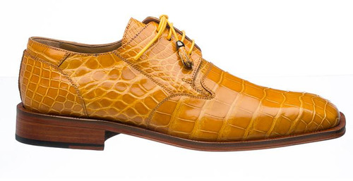  Alligator Shoes Ferrini Men's Tournasol Gold Square Toe 208/51 