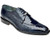  Belvedere Mens Navy Blue Ostrich Leg Shoes Oxford Siena 