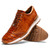  Marco di Milano Alonzo Mens Hornback Sneaker Cognac 