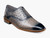 Stacy Adams Men's Shoes Gray Ostrich Texture Plaintoe Toe 25472-020   Stacy Adams Men's Shoes Gray Ostrich Texture Plaintoe Toe 25472-020