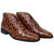  Belvedere Mens Brown Pirarucu Ankle Dress Boots Ciro 