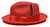  Bruno Capelo Men's Red Straw Fedora Summer Hat JU-917 