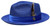 Bruno Capelo Mens Summer Fedora Hats Royal Blue JU-922   Bruno Capelo Mens Summer Fedora Hats Royal Blue JU-922