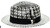  Bruno Capelo Men's Straw Panama Fedora Hat White Black BZ-557 