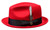  Bruno Capelo Mens Stingy Brim Hat Red Felt BB-209 