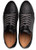  Mezlan Men's Black Calfskin Embossed Designer Sneaker Portico 