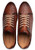  Mezlan Men's Cognac Rust Calfskin Embossed Designer Sneaker Portico 