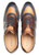  Mezlan Mens Blue Calfskin Tri Color Fashion Sneaker Latini 