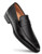 Mezlan Mens Black Leather Classic Penny Loafer Shoes 20910 