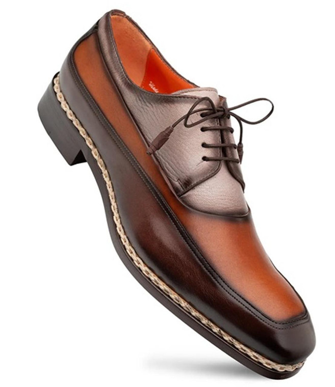  Mezlan Multi Color Casual Derby Oxford Brown Bowery 