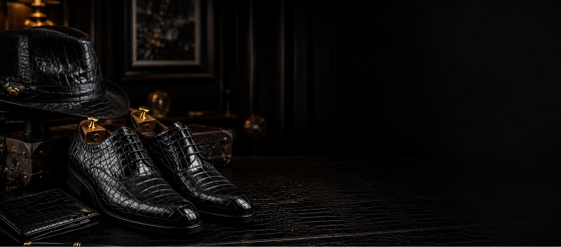 Exotic skin shoes