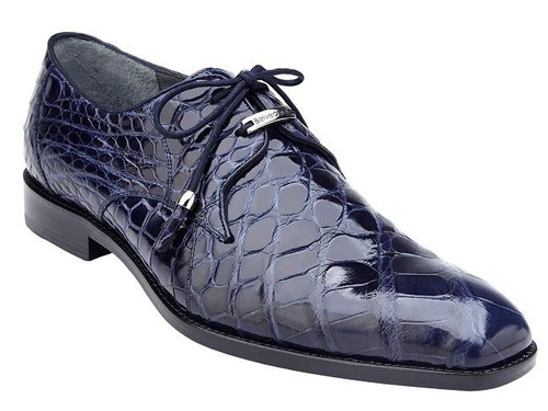 Brown Michele Olivieri Alligator Shoes Belvedere Shoes, Leather Oxford Shoes,  Leather Shoes Men