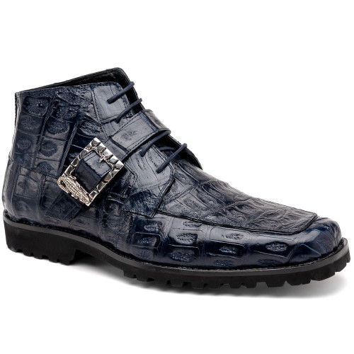 Blue deals gator boots