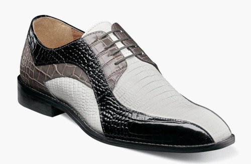 Stacy Adams Black Multi Leather Dress Shoe 25576-910 display picture 3
