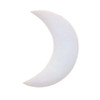 COE 96 Fusible Precut Glass Moon - White Iridized