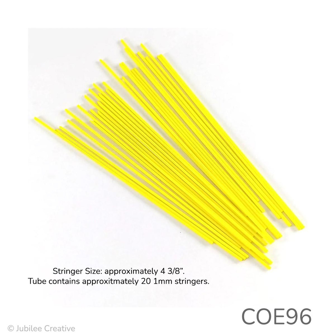 COE96 Fusible Stringers - Opaque Yellow
