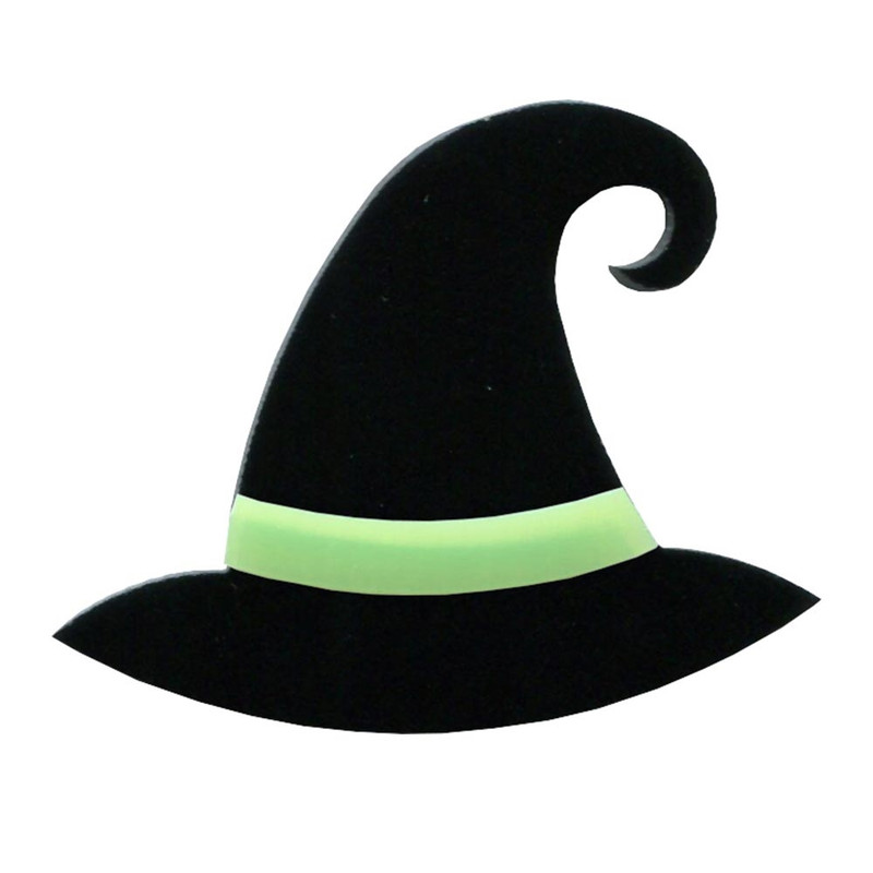 COE90 Fusible Precut Glass Witch Hat