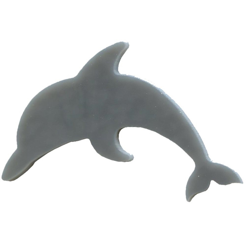 COE90 Fusible Precut Glass Dolphin