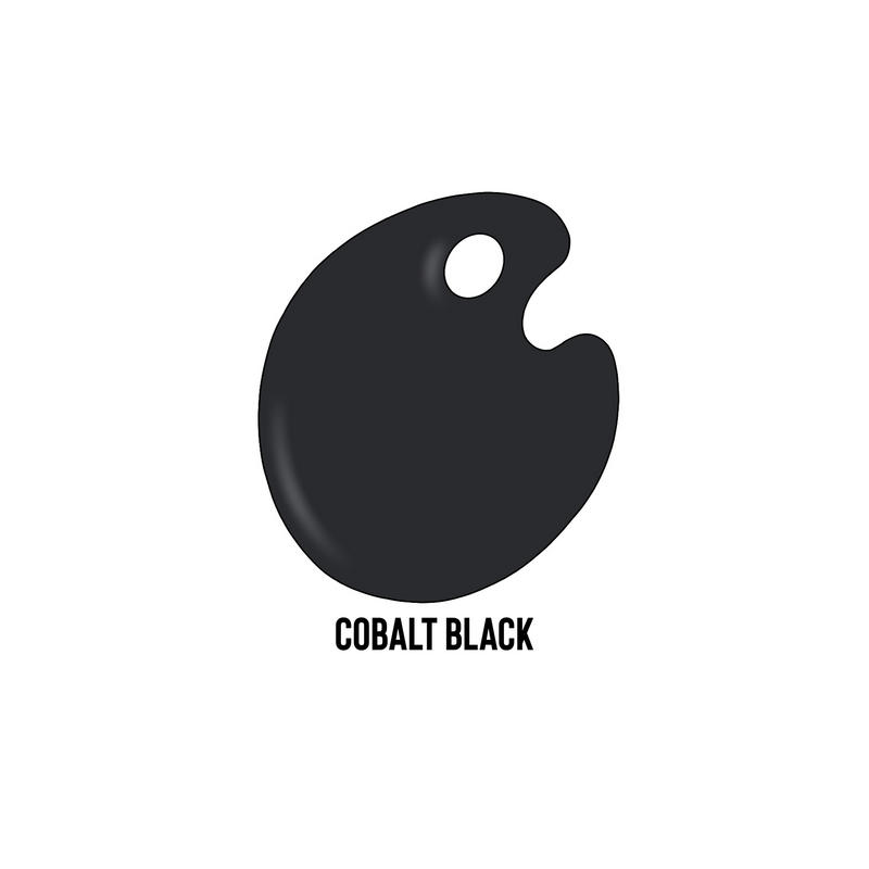 Cobalt Black - Colors for Earth Glass Enamel Paint