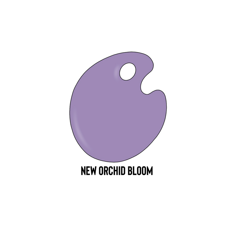 New Orchid Bloom  - Colors for Earth Glass Enamel Paint